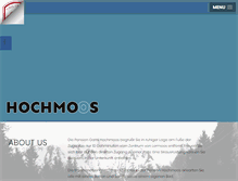 Tablet Screenshot of hochmoos.com